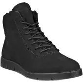 Ecco Bottes '282403 BELLA black scarpe donna stivaletto lacci pelo' noir