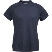 Dolomite Cristallo merino Zip short sleeve t-shirt Blue M Women's Blue M