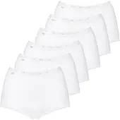 Sloggi Slip noir / blanc