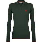 Felix Hardy Pull-over vert / rouge vif