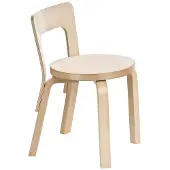 Artek Chaise pour Enfants N65 Full Clear Birch
