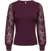 ONLY Pull-over 'ONLPerry' lie de vin