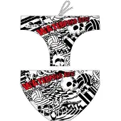 Turbo Waterpolo Junior Swimming Brief Blanc 7-8 Years Garçon