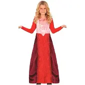 Guirca Witch Child Costume Rouge 5-6 Years
