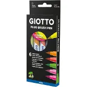 Giotto Fluo Brush Pen
