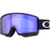 Oakley Target Line Matte noir avec violet iridium petit