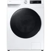 Samsung WD90DG6B85BE, Face à face, En pose libre, Blanc, Gauche, Noir