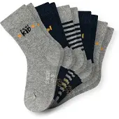 Schiesser Chaussettes 'Stars' marine / gris / orange