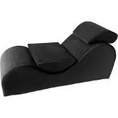 Liberator Esse Lounger - chaise tantra modulable - noir