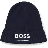 BOSS Bonnet d’équitation style pêcheur en coton