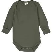 Müsli Barboteuse / body vert foncé