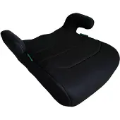 IWH Mario PLUS Kindersitzkissen "schwarz / anthrazit" ECE R129 Kindersitz (Norme ECE R129/i-Size)