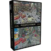 Gibsons Puzzle Piccadilly Circus à travers les décennies 1000 pièces
