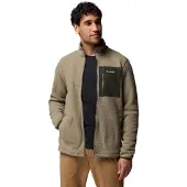 Columbia Jasper Ridge Pebbled Full Zip Fleece Vert 2XL Homme
