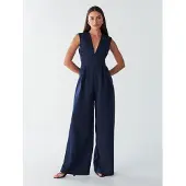BWLDR Combinaison 'ROMANCE JUMPSUIT' bleu marine