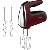 Tefal HT6525 rouge Powermix Silence Mixeur à main Puissance 600 W Poignée ouverte Vitesses + fonction turbo