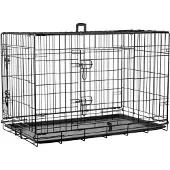 Karlie Dogs Cage With Two Doors 93x57x62cm Noir 93 x 57 x 62 cm