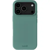 Holdit Coque Silicone pour Apple iPhone 18 Pro Max / 17 Pro Max - Moss Green