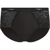 Hunkemoller Slip 'Midi Lace' noir