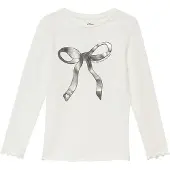 s.Oliver T-Shirt écru / or / noir