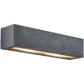 LINDBY Applique Murale , Nellie, dimmable, Gris, Salon / séjour, Béton, Moderne