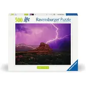 Ravensburger Puzzle Ambiance d'Orage Rose - 500 à 999 pièces