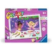 Ravensburger CreArt - Peinture par numéro - Adorable Fairy Friends