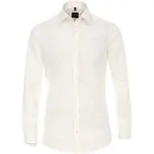 Venti Homme Venti Body Fit Chemise blanc, Faux uni