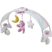 Chicco Panneau pour lit d'enfant rose arc-en-ciel