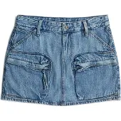 G-Star Mini-Jupe Cargo - Bleu moyen - Femmes