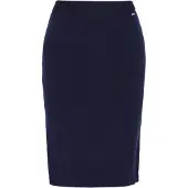 Dreimaster Klassik Jupe bleu marine
