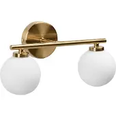 Beliani Lampe Murale Gijou Métal Laiton