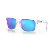 Oakley - Lunettes de soleil polarisantes - Holbrook XL Polished Clear Prizm Sapphr Irid Polar - Blanc