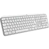 Logitech Master MX Keys S, Sans fil, Bluetooth, Commutateur à ciseaux, QWERTY, LED, Gris