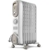 De'Longhi V550918T.WB Intérieur blanc 1800 W Radiateur soufflant à huile