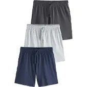 Next Pantalon de pyjama bleu marine / gris foncé / gris chiné