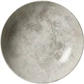 Ritzenhoff & Breker Assiette à soupe CECINA PERLE, 210 mm en grès, lavable au lave-vaisselle, avec glaçure colorée, Assiettes, Transparent