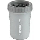 Dexas Nettoyeur de pattes portable pour chien Medium MudBuster, gris clair Fournitures et accessoires pour animaux de compagnie de qualit sup