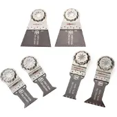 Fein Best of E-Cut StarlockPlus Bois & Métal Set de Lames de Scie 6 Pièces