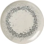 Ritzenhoff & Breker Assiette plate CECINA GRAPHIT, 260 mm en grès, lavable au lave-vaisselle, avec glaçure colorée, Assiettes, Beige