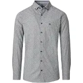 REDMOND Comfort Fit Chemise bleu/vert,