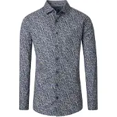 REDMOND Modern Fit Chemise bleu,
