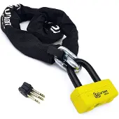 Urban Security Chain Lock 120 Sra+ur75 Antivol à arceau jaune 120 cm jaune 120 cm