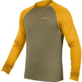 Endura Singletrack Long Sleeve T-shirt Vert L Homme