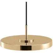 UMAGE Suspension , Asteria Micro, dimmable, Or / laiton, Salon / séjour, Métal, Design