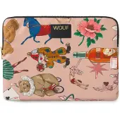 Wouf Protection pour tablette 'Daily' bleu / marron / rose / blanc