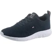 Tommy Hilfiger Baskets basses 'Corporate' bleu marine / rouge / blanc