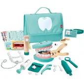 Hape Jeu d'imitation Kit du petit dentiste