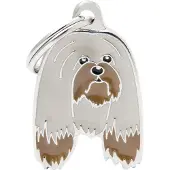 My Family Médaille Pour Animaux Lhasa Apso