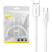 Baseus Superior 100W 1M Usb to Usb-C Cable (White)